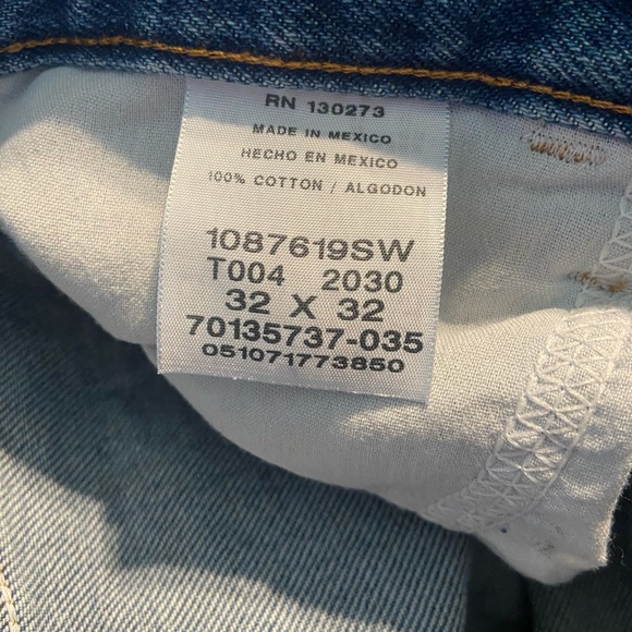 Rustler Men's Blue Jeans 32x32 - Picture 2 of 4